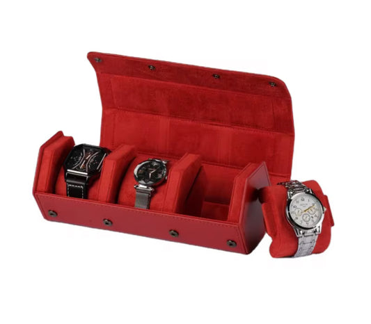 Luxury leather watch