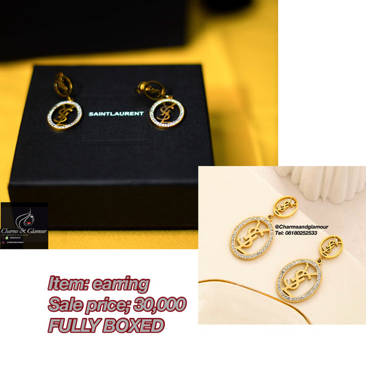 YSL earrings